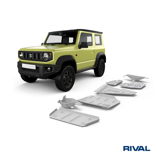 Skid Plates (Sets) Suzuki Jimny 2018-; 1,5 l. / gasoline